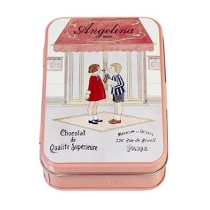 Angelina, mini gianduja (cutie metalică), 100 gr