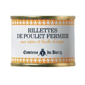 Comtesse du Barry Rillettes de pui cu hribi și ulei de argan, 70 gr