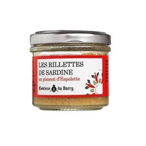 Rillettes de sardine cu ardei Espelette, 90 g
